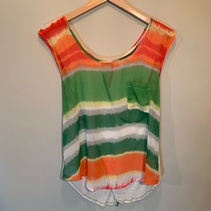 Vintage Havana Criss-Cross Tank